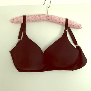 Nursing bra lightly padded